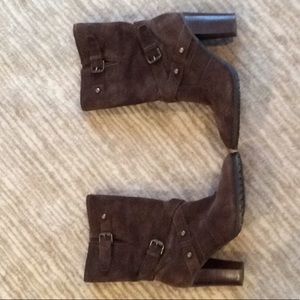 Crown Vintage Brown Suede Boots